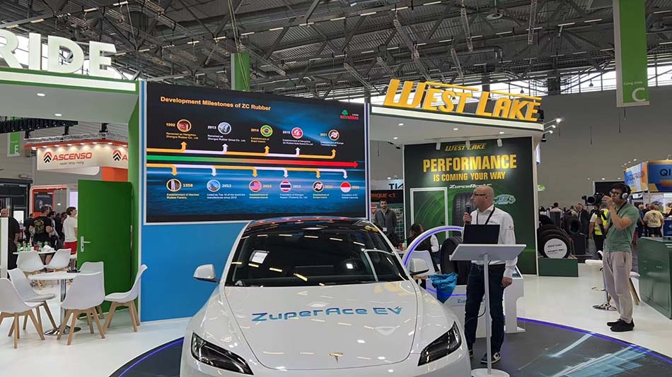 ZC RUBBER UNVEILS EV TIRE SERIES AT TIRE COLOGNE 2024-WESTLAKE,CHAOYANG ...